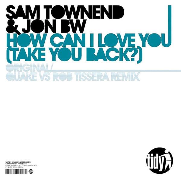 12inch Record SAM TOWNEND  JON BW  How Can I Love You Take You Back TIDY249T TIDY 2007 UK Dance  Electronica Used