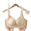 2025 Lace Wire-Free Bra: Women's Antibacterial, Breathable, Anti-Sag, Round Cup for Large Bust with Minimizing Effect
