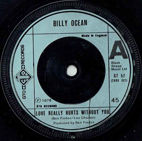 

7inch Record BILLY OCEAN Love Really Hurts Without You 2099152 1976 UK SoulFunk Used