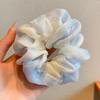 Korean Style Spring/Summer Floral Intestine Hair Scrunchie for Women – Elegant Ponytail Tie and Mori Girl Accessory.