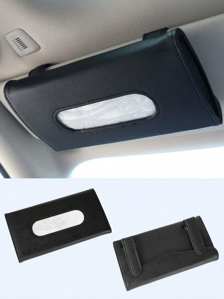 Universal Car Sun Visor Tissue Box — An In-Car Item That Combines Convenient Tissue Extraction and Multi-Functional Storage