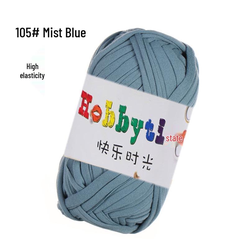 Cloth Strip Yarn DIY Crochet Kit: Handmade Bag, Knitting Material for Cushions, Carpets, and Dolls