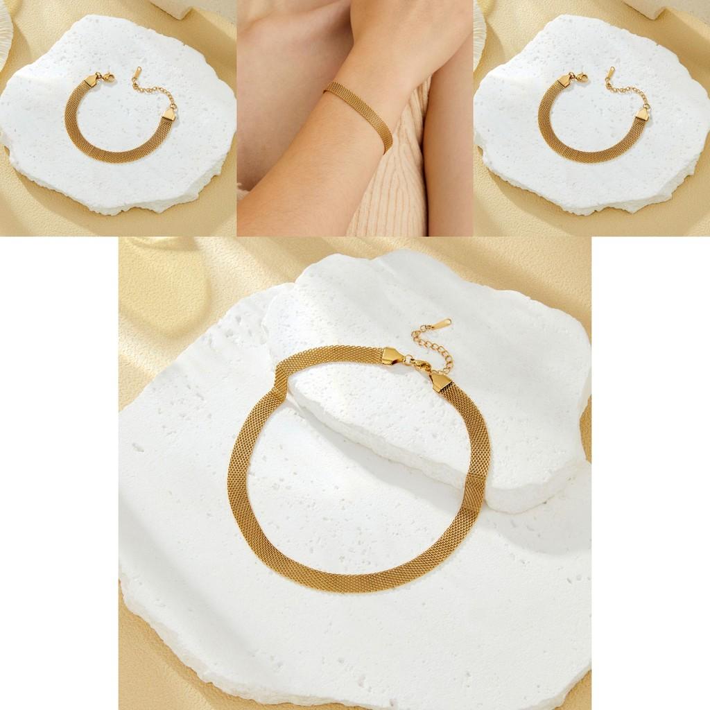 Vintage Gold European Necklace Elegant Ins Style Hip Hop Choker For Women's Fashion