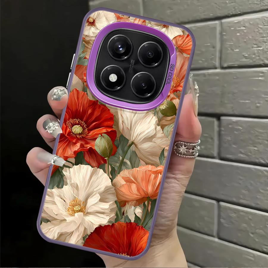 Back Phone Cover Case for Xiaomi Mi 12T Pro 13T 11 Lite Elegant Chrysanthemum