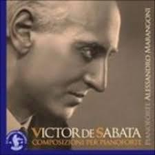 CD DE SABATA VICTOR - Composizioni Per Pianoforte DISCANTICA165 La Bottega Disc 2007 Italy Classical Used