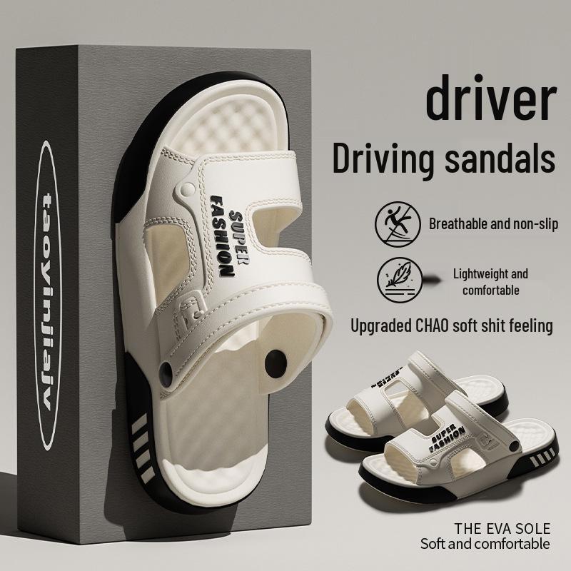Men's 2025 Summer Anti-Slip Outdoor Sandals for Sport, Fishing, and Driving