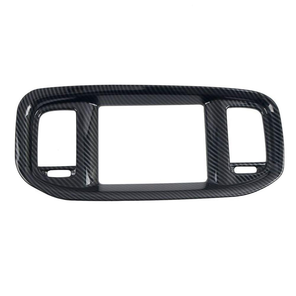 Car Dashboard DVD Navigation Screen Frame Cover Trim For Dodge For Charger 2015 Dashboard DVD Navigation Screen Frame Cover Trim