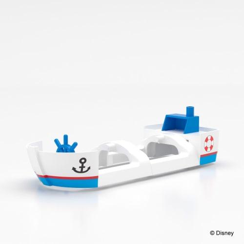 Aoshima Bunka Kyozai Rakupla Tocotoko No. DP-09 Disney Character Donald & Daisy Pre-Colored Plastic Model