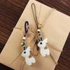 Niche Design Deer Mobile Phone Key Ring Bag Pendant Car Key Chain Key Ring Chinese Style Key Chain