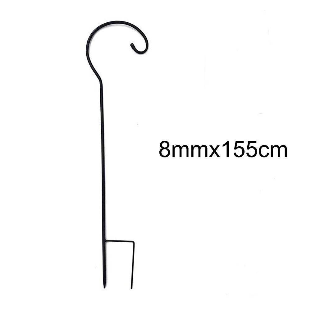 Iron Garden Hook with Easy Installation for All Your Hanging Needs