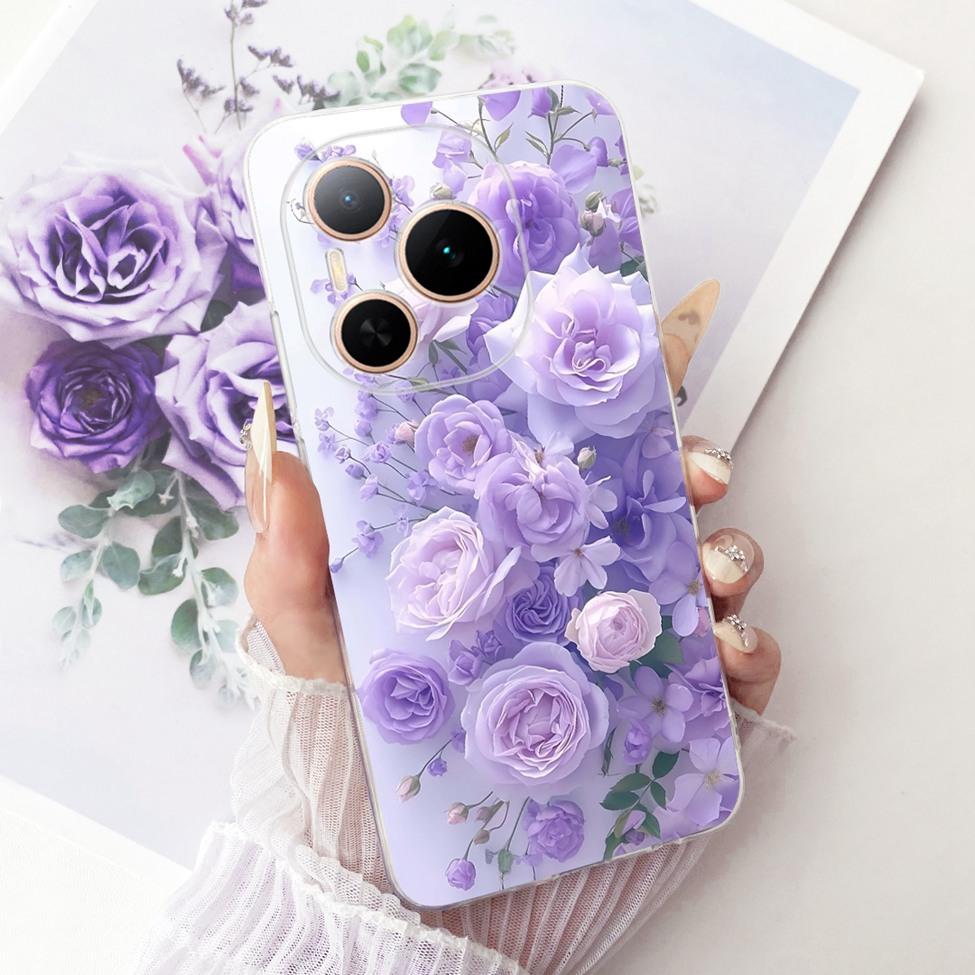 Case For Honor Power 5G Cover DVD-AN00 Transparent Fashion Butterfly Cute Cat Cool Painted Soft Phone Casing For Honor Power 5G