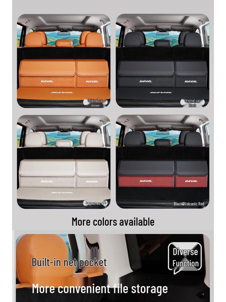 Haval 2nd Gen Big Dog H6 H9 M6 H5 Trunk Storage Box for New Energy Vehicles