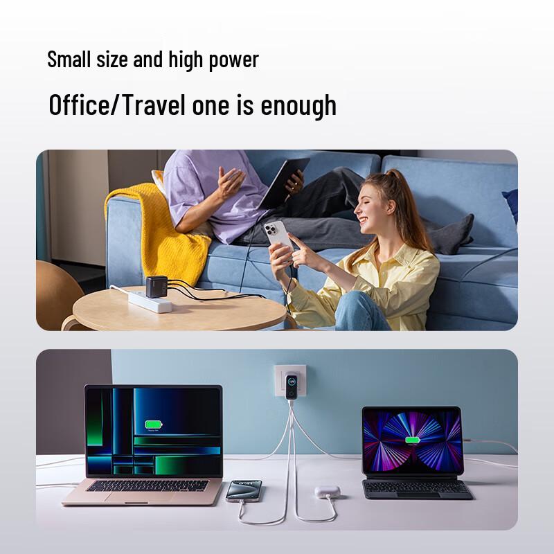 Anker 140W GaN USB-C Smart Display Multi-Port Fast Charger Set