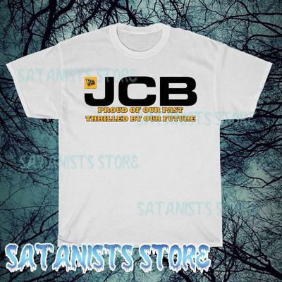 Nouveau Logo JCB T-shirt Homme drôle taille S à 5XL