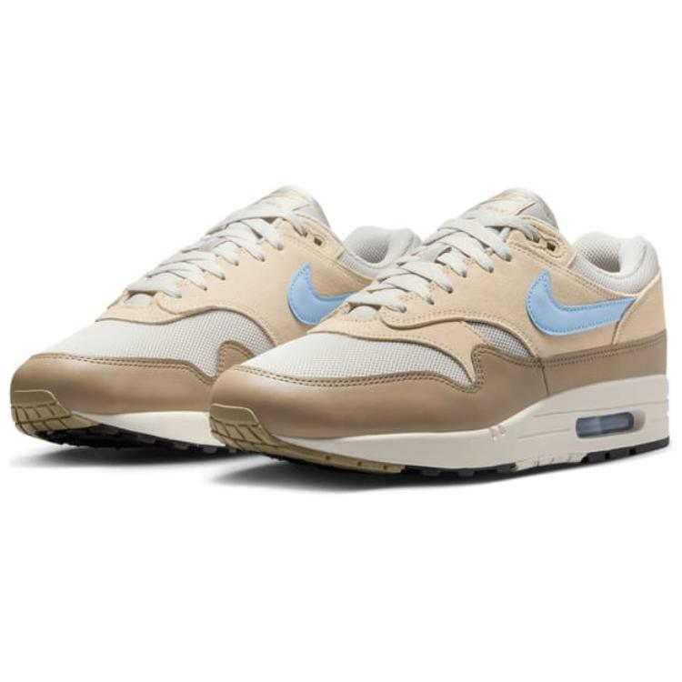 Nike Air Max 1 Essential Light Bone/Psychic Blue Sneakers Casual Shoes FZ5808-009