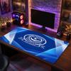 Portsmouth FC Theme Pattern Mouse Pad, Soccer Logo Design XXL Gaming Desk Mat Non-Slip Computer Mouse Pad