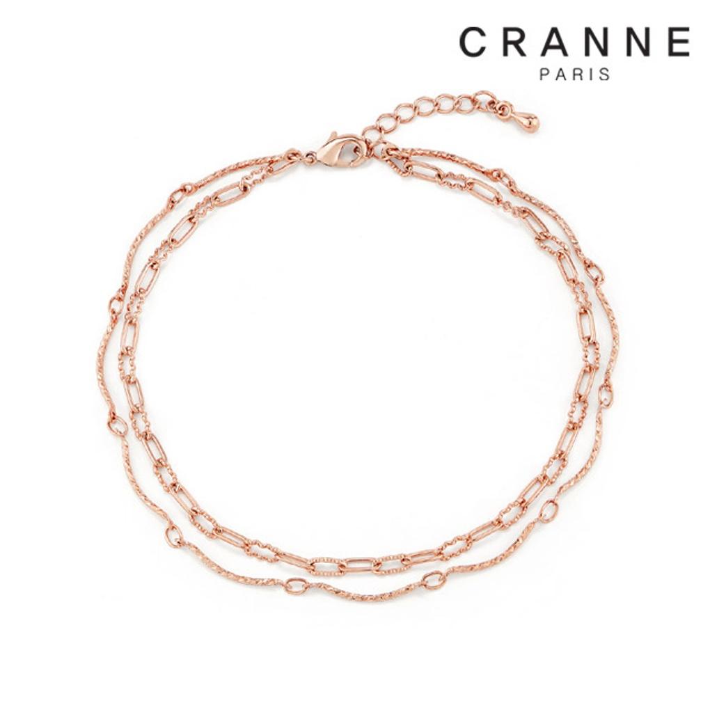 Simple Chain Layered Anklet C24AB013