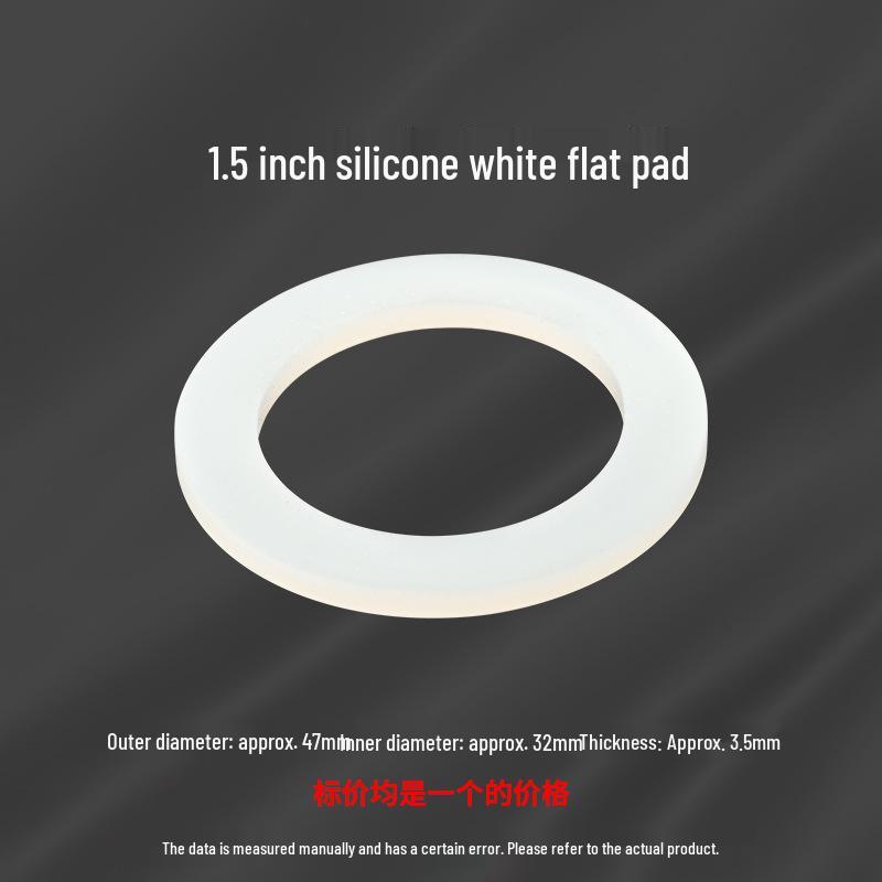 PTFE and Silicone/Nitrile Rubber Gaskets for Gas Pipe Sealing