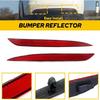 Rear Bumper Reflector Lamp Compatible for TESLA MODEL Y 2020-2024,Replacement Red Marker Lights Lens Left Driver Right Passenger Side Trim