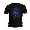 T-shirt en coton afro unisexe pour adulte Jimi Hendrix