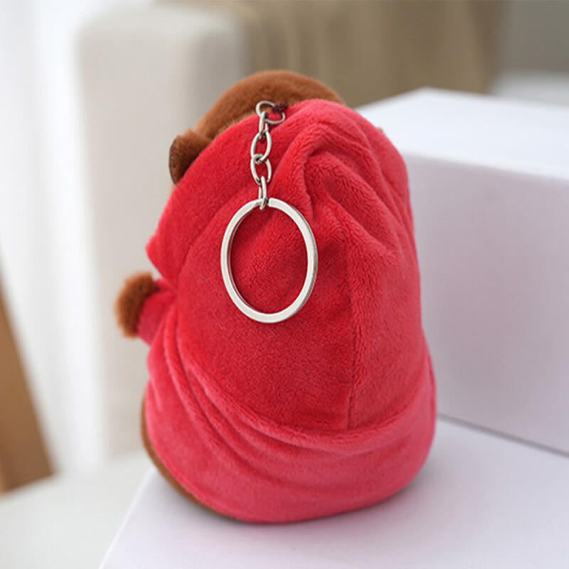 Artfield Capybara Hooded Doll Keychain