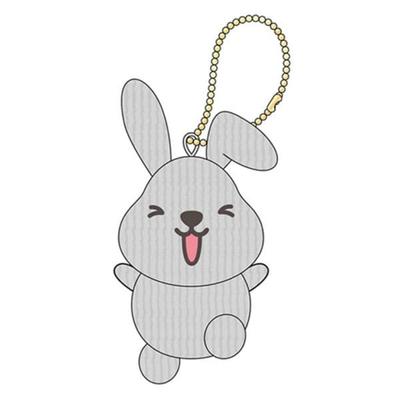 Rappy Corduroy Series Ball Chain Mascot Happy H105 X W51 X D53mm LPC-BC-HP
