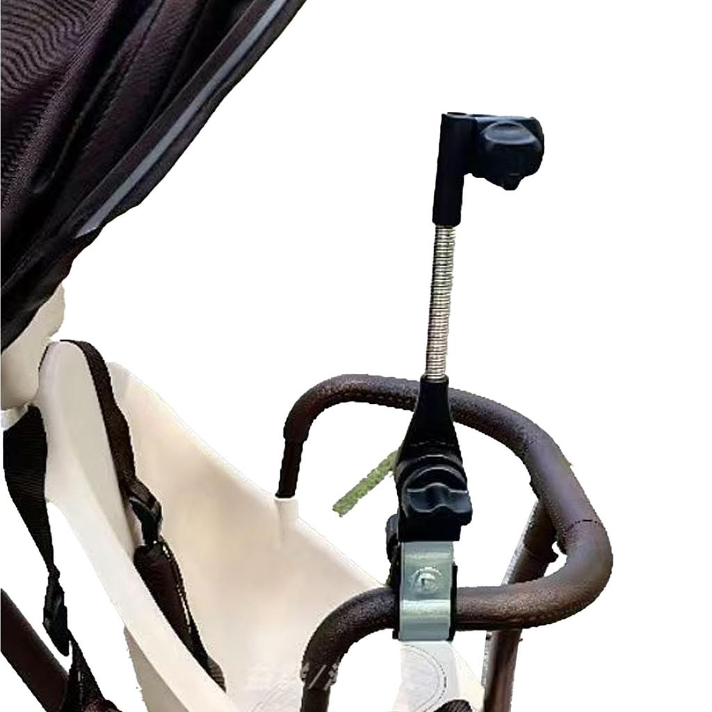 Hyack Stroller Umbrella Holder, Wheelchair Umbrella Stand, 360 Degree Rotation, Sunshade for Outdoor Use, Rain, and Bicycles