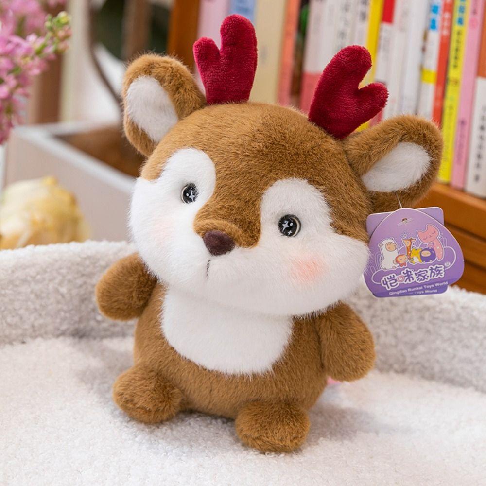 Cute 16cm Plush Companion Doll Plush Elephant Stuffed Animal Pillow Capybara Super Soft Animal Plush Toy Desk