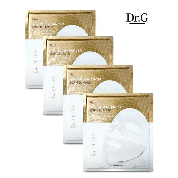 Revital Enhancer EGF Gel Mask Pack 4 Sheets (1 Set) 1 set of 4