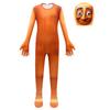 Dětský Chlapecký Brainrot Zvířata Tung Tung Tung Anime Kreslený Kombinéza Maska Set Oblečení Halloween Cosplay Kostým
