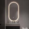 Fiume oval bathroom mirror 60X120 CM LED lighting, heating mat