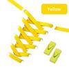 Kleurrijke Lock Veterschoenen zonder strikken Elastische Veters Sneakers Tennis Geen Strik Schoenveters Kinderen Volwassene Brede Schoenveter Schoen Accessoires