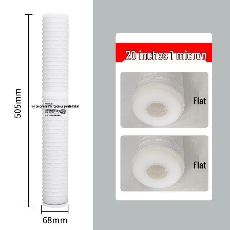 20-Inch Foldable Universal Water Purifier Filter: PP Cotton Cartridge for High-Precision Household Filtration