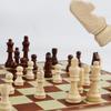 Magnetic Foldable Chess Set High Grade Wooden Chess Game Board Large/Small Size Strategic Thinking Folding Board Game for Party