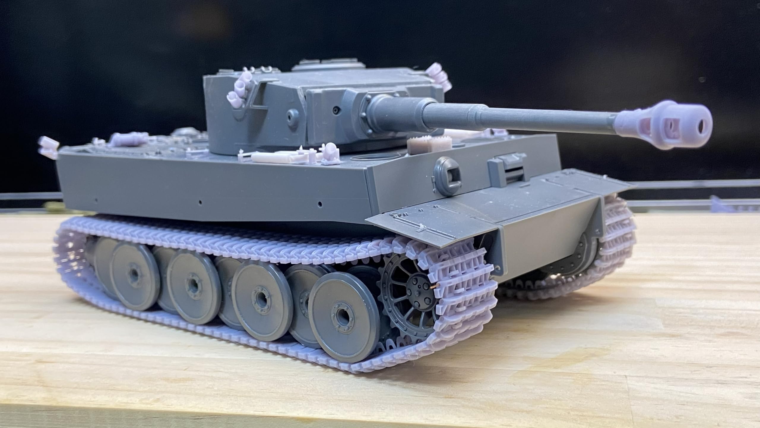 Tiger I early model tracks, detail up parts set