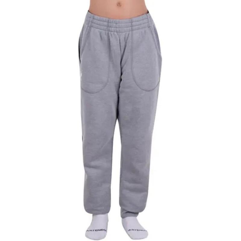 DECATHLON 760 Warm Leg Soft Slacks Grey Kids