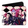 PU Leather Bifold Short Wallet, Animation Movie Peripheral Wallet, Fashionable And Exquisite Small Wallet