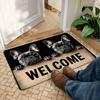 Water-absorbing Beagle Floor Mat 40*60cm Door Carpet Creativity Bathroom Carpet  Home Decor