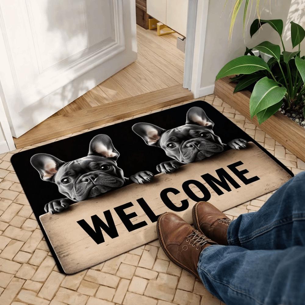 Water-absorbing Beagle Floor Mat 40*60cm Door Carpet Creativity Bathroom Carpet  Home Decor