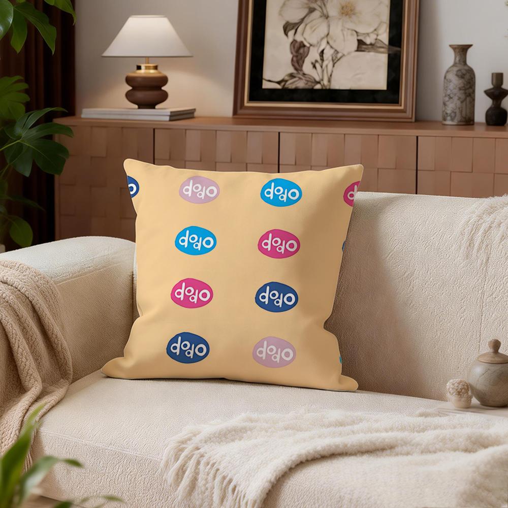 Cute Dodo Cushion Cover Cushion Cover Set 4Pcs 50x50 45x45 40x40 Pillowcase Decorative Sofa Home Decor