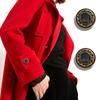 10Pcs Vintage Metal Buttons Round Clothes Woolen Coat Trench Coat Versatile Buttons Jacket Sweater Metal Buttons