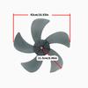 18Inch 5 Leaves Standing Pedestal Fan Blade Replacement Household Standing Pedestal Fan Blade Easy To Installation