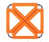Foldable Square Kitchen Insulation Hot Pad Trivet Coaster Heat Resistant Pads Trivets Mat Multipurpose Silicone Pot Holder
