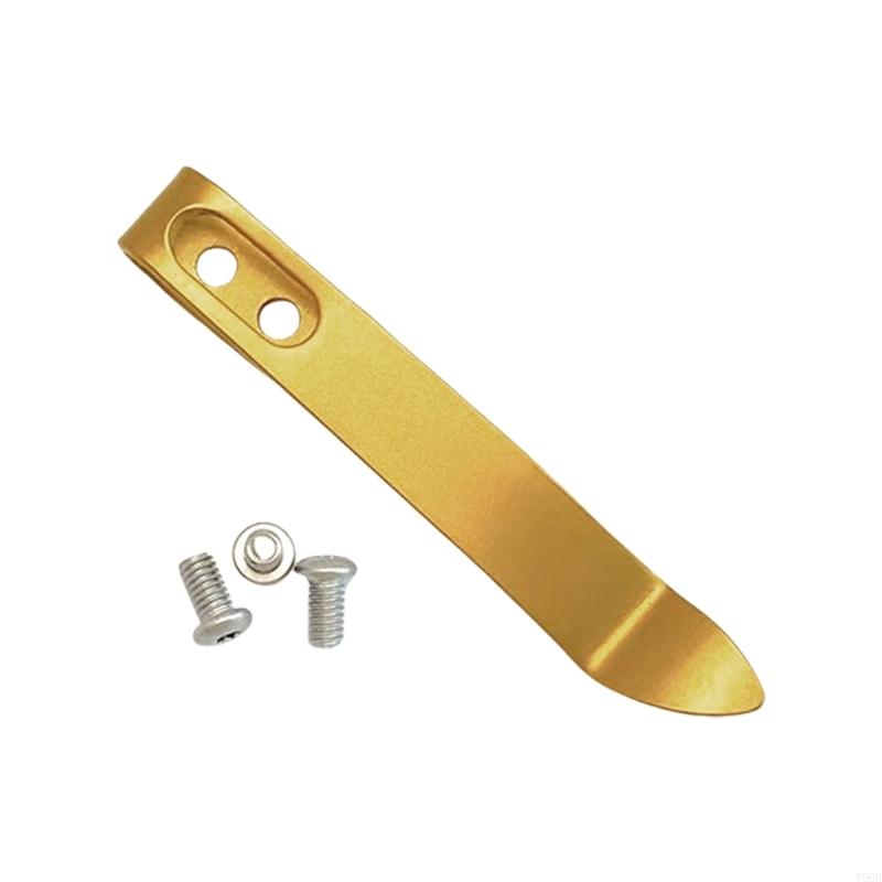 Sturdy 420 Stainless Steel Pockets Cutter Clip Gear Pockets Clip For DIY Tool With Secure Grip And Convenient Design Y5GB