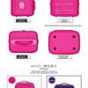 Portable Professional Makeup Case Large Capacity, Waterproof Travel Cosmetic Organizer With Lock