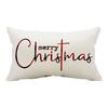 Christmas Pillow Covers Merry Christmas Throw Pillow Decorative Linen Pillow Cover Sofa Cover Decorative Pillowcases Cotton