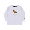 Graphic PoinT Long Sleeve T shirT Sa 0210 whiTe