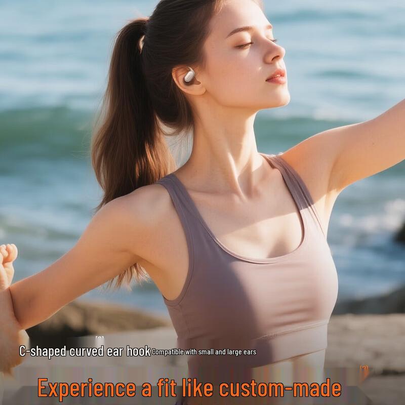 Newsmy LY12 Open-Ear Wireless Sport Headphones with Noise Cancellation