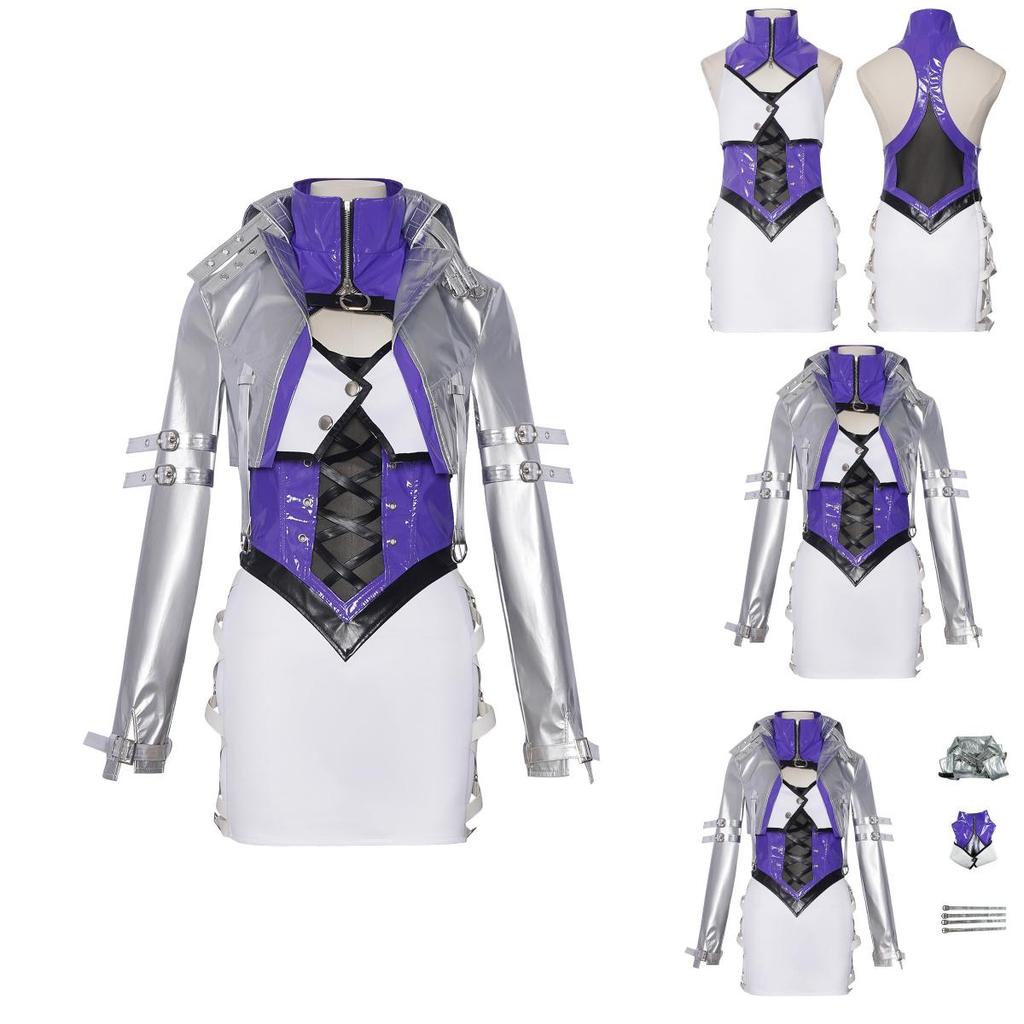 Naraka Bladepoint Cosplay Stage Wear For Anime And Game Fans With Comfortable Spandex Material For Role Play Events