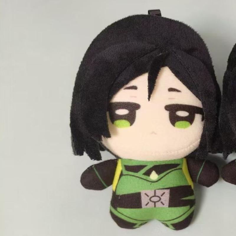 New Game Valorant Plush Cypher Clove Adorable Neon Iso Skye Reyna Gekko Viper Sage Jett Omen Yoru Plushie 10cm Pendant Doll Gift